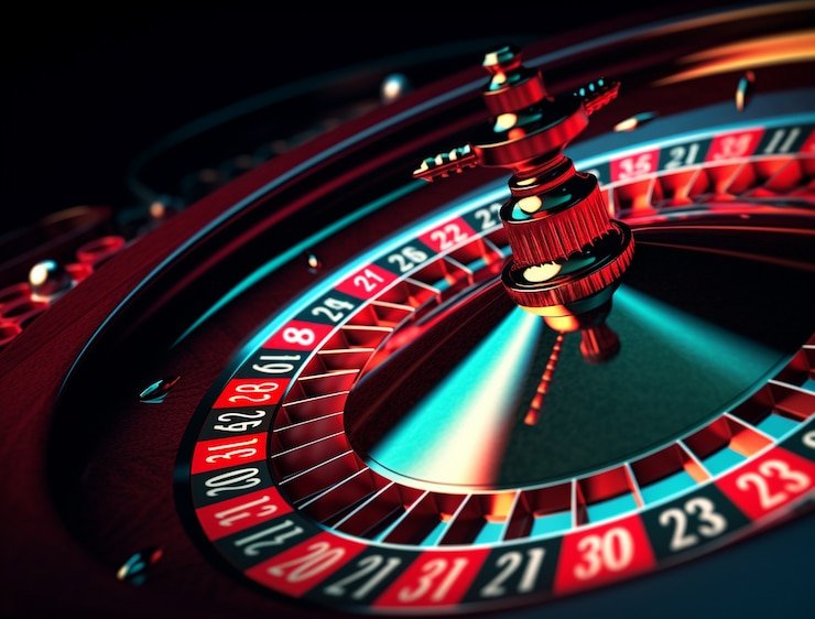 Antarmuka roulette Push Gaming dengan tampilan multi-kamera dari meja langsung metro 4d